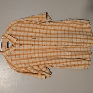 Columbia Men’s Size XL‎ Short Sleeve Button Down Plaid Shirt